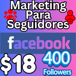 Facebook seguidores 400