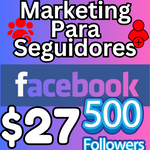 Facebook seguidores 500